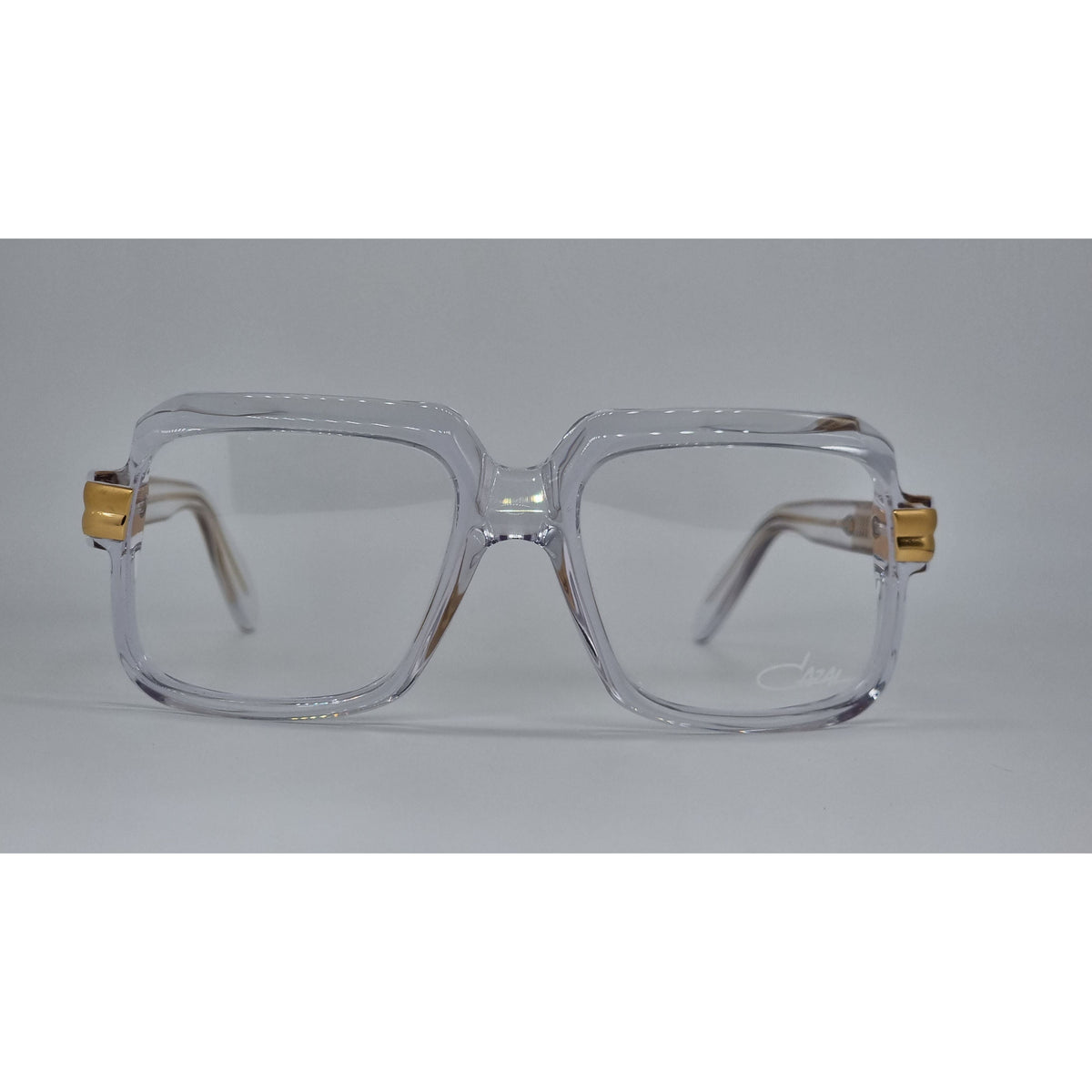 Cazal MOD 607 White & Gold