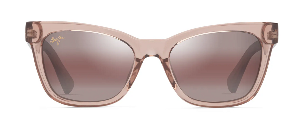 Maui Jim Hiwahiwa Shiny Transparent Antique Pink