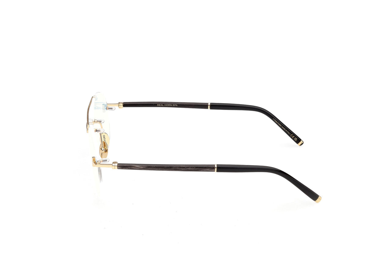Tom Ford Private Collection TF6147 Shiny Deep Gold / Black Horn