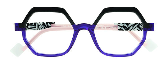 Anne et Valentin LOGIK Black & Purple & Pink
