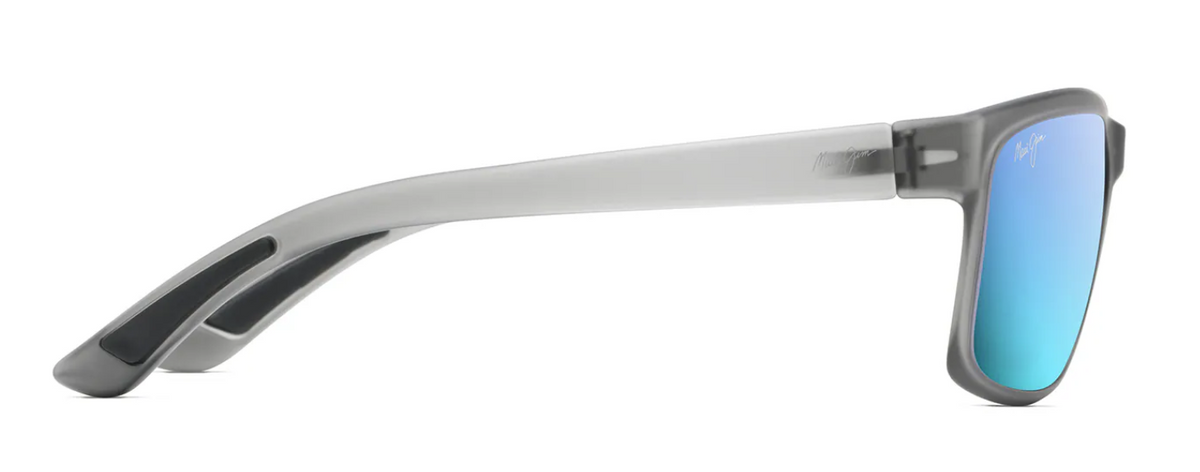 Maui Jim Pokowai Arch Translucent Matte Grey Blue Hawaii