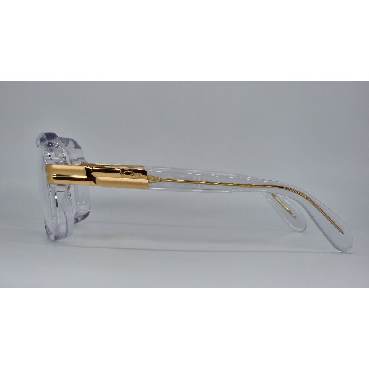 Cazal MOD 607 White & Gold