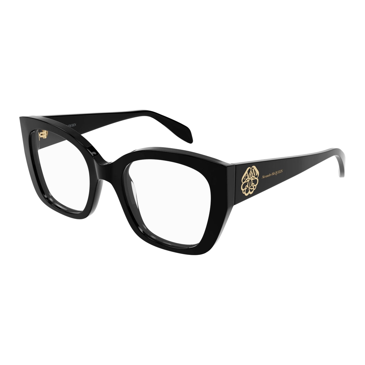 Alexander McQueen 0379 Black & Gold