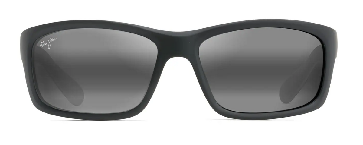 Maui Jim Kanaio Coast Matte Soft Black with White and Blue