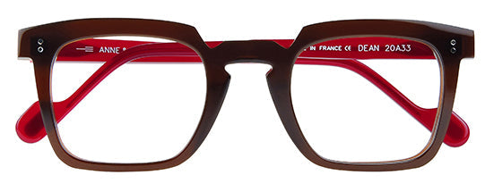 Anne et Valentin DEAN Brown & Red