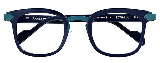 Anne et Valentin EDWARDS Blue & Teal
