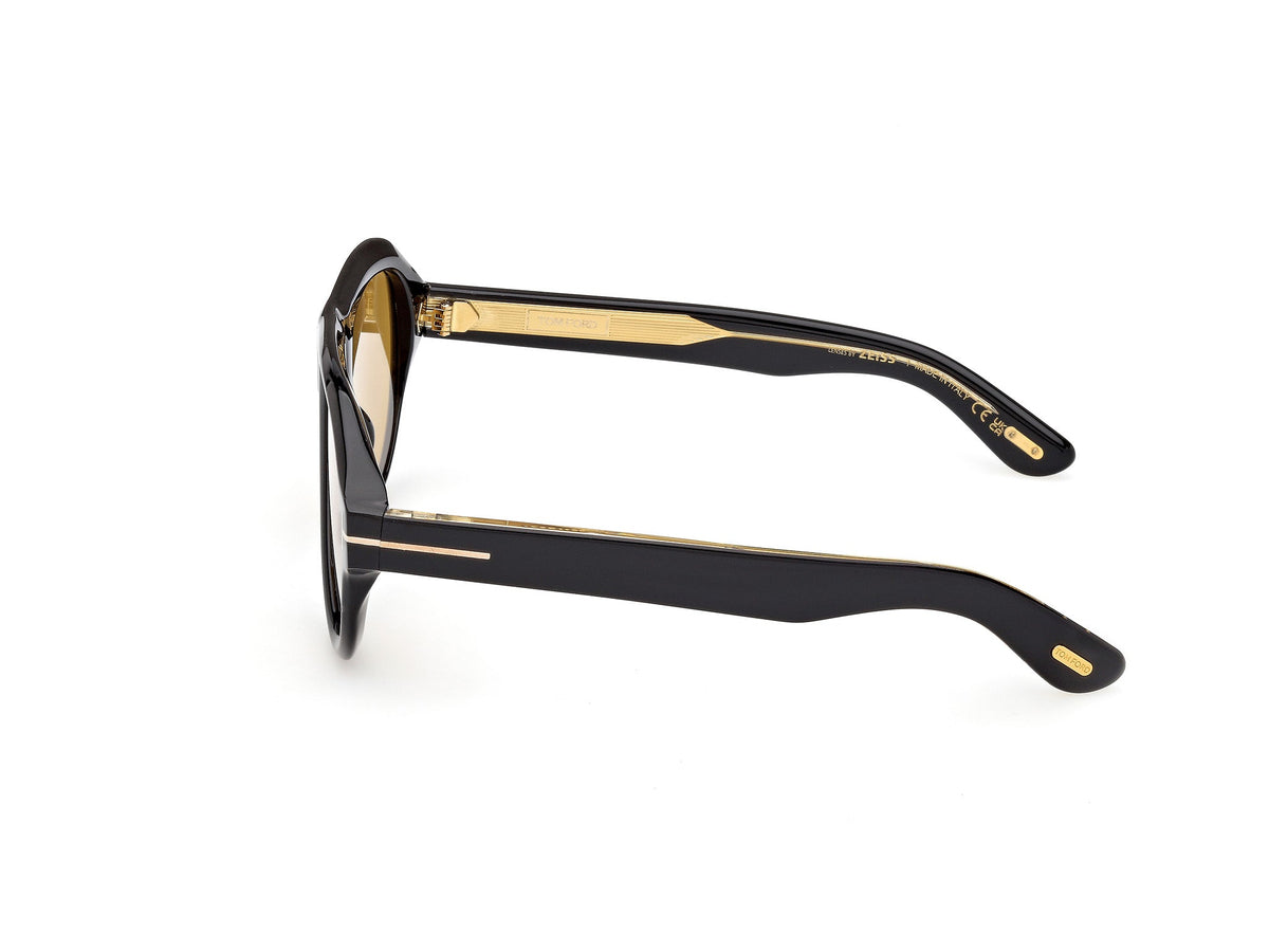 Tom Ford Icon FT1225 Shiny Black / Shiny Black