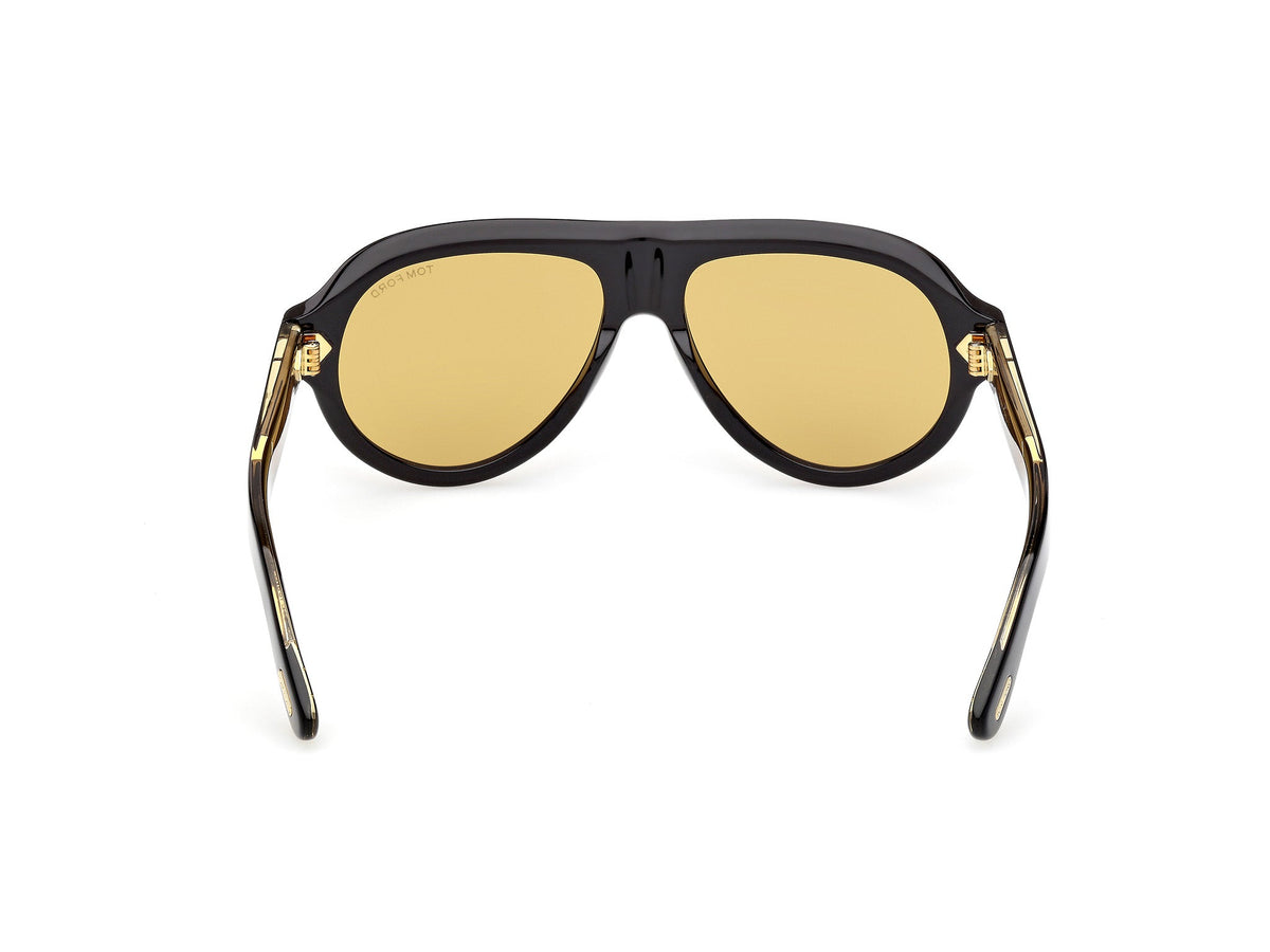 Tom Ford Icon FT1225 Shiny Black / Shiny Black