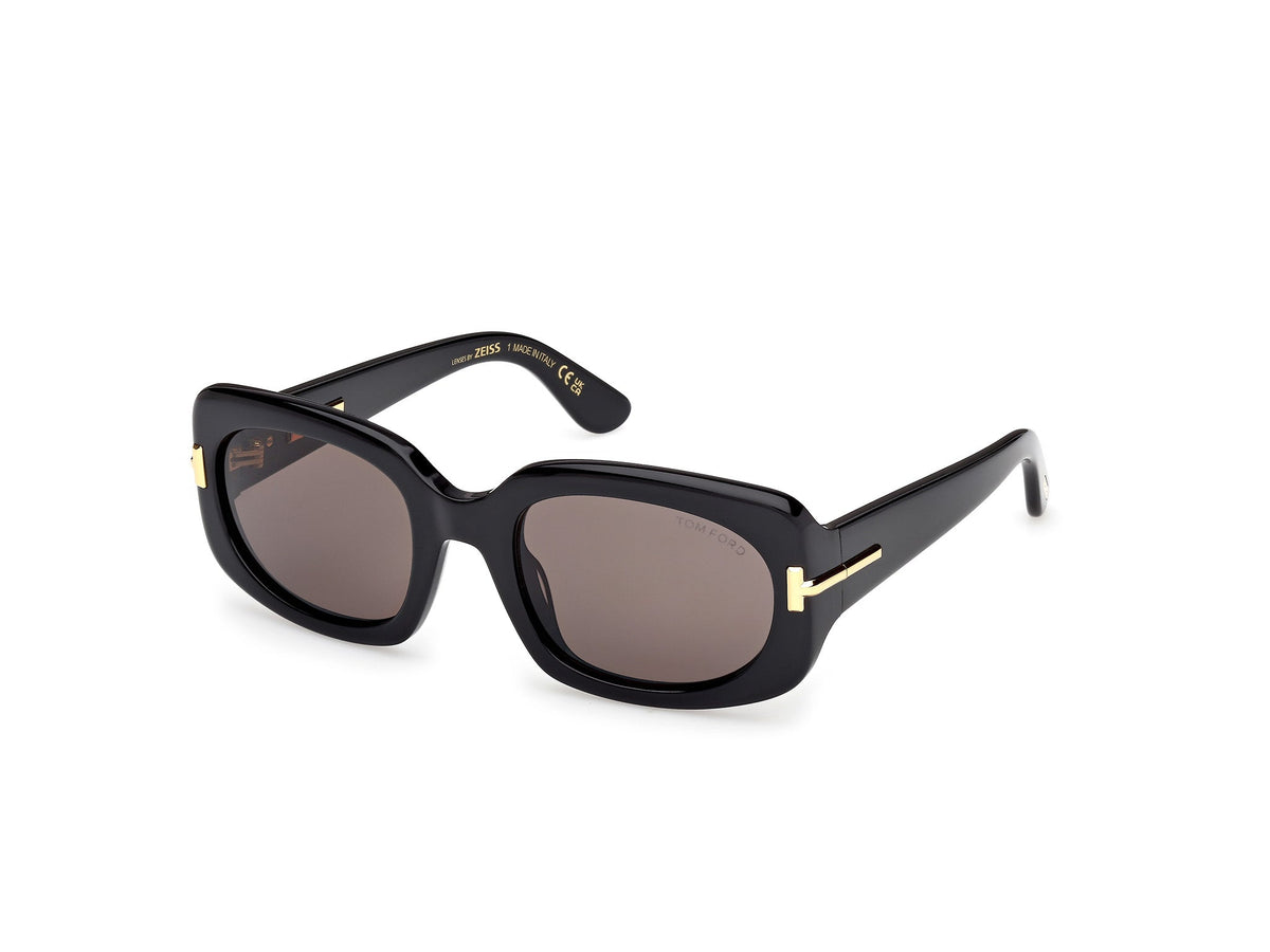 Tom Ford Icon FT1253  Shiny Black / Shiny Black