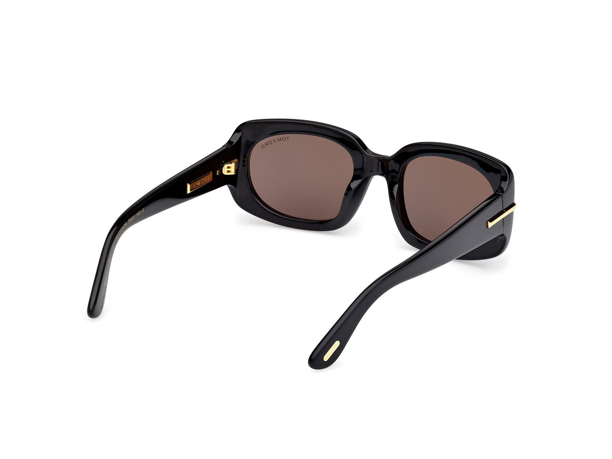 Tom Ford Icon FT1253  Shiny Black / Shiny Black