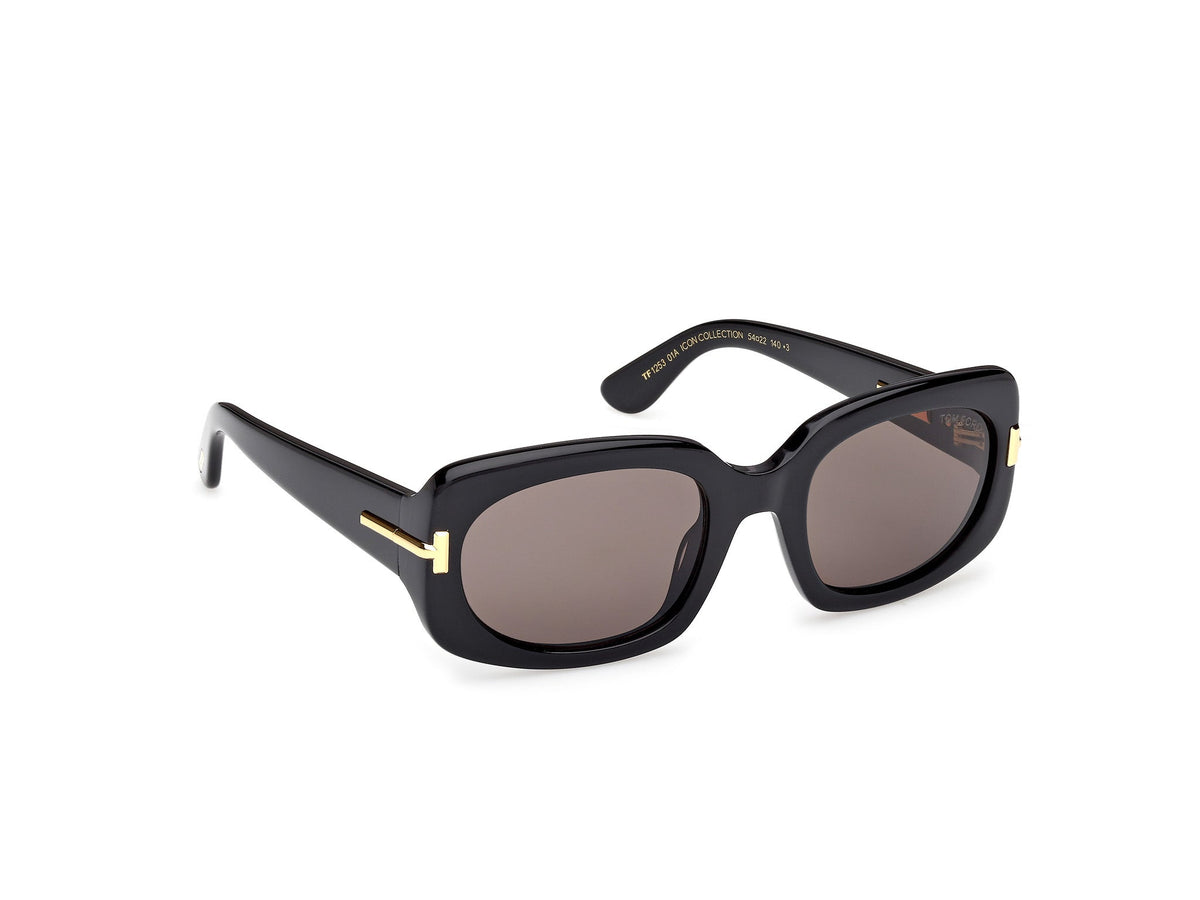 Tom Ford Icon FT1253  Shiny Black / Shiny Black