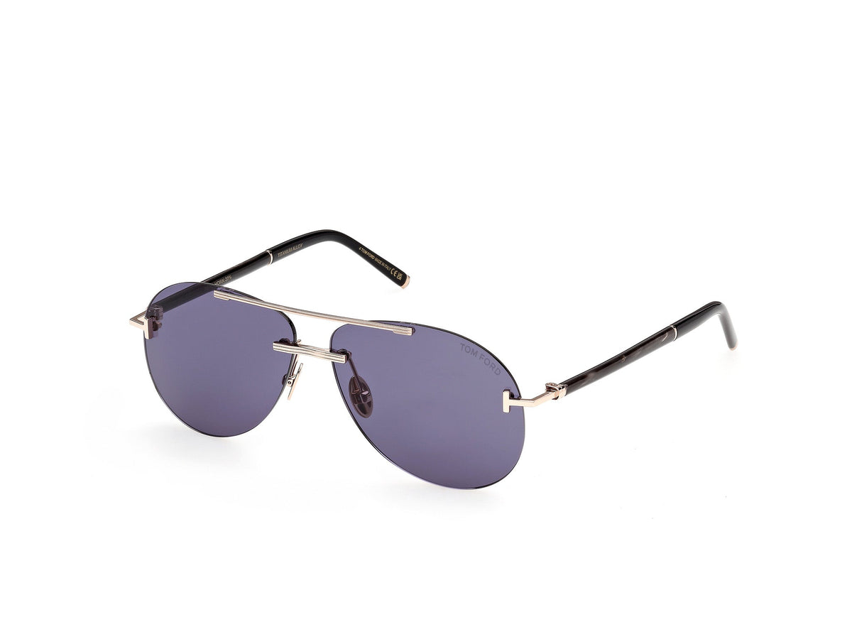 Tom Ford Private TF1375 Shiny Rose Gold / Black Horn