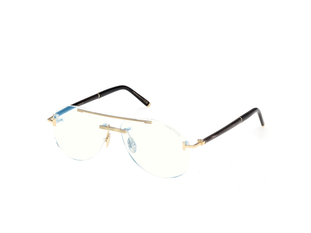 Tom Ford Private Collection TF6147 Shiny Deep Gold / Black Horn