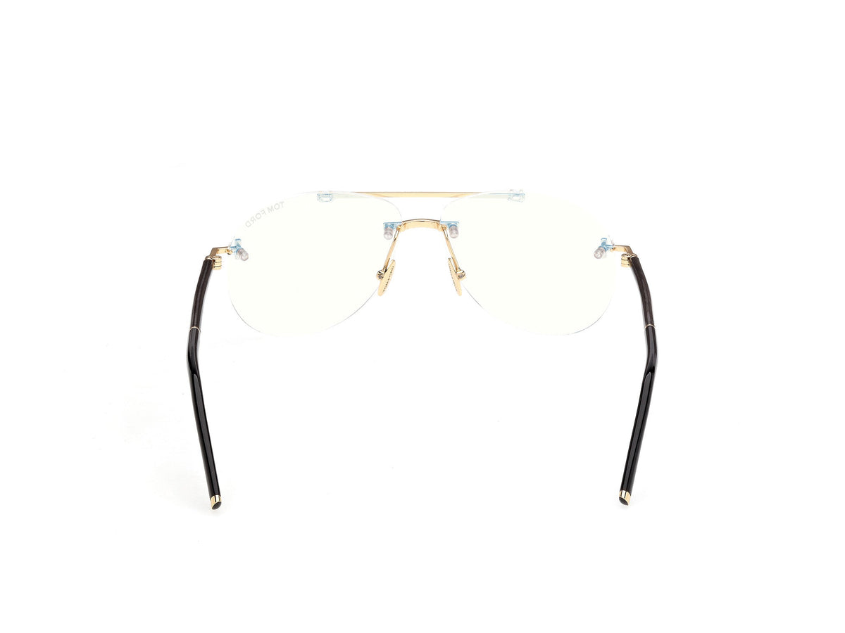 Tom Ford Private Collection TF6147 Shiny Deep Gold / Black Horn