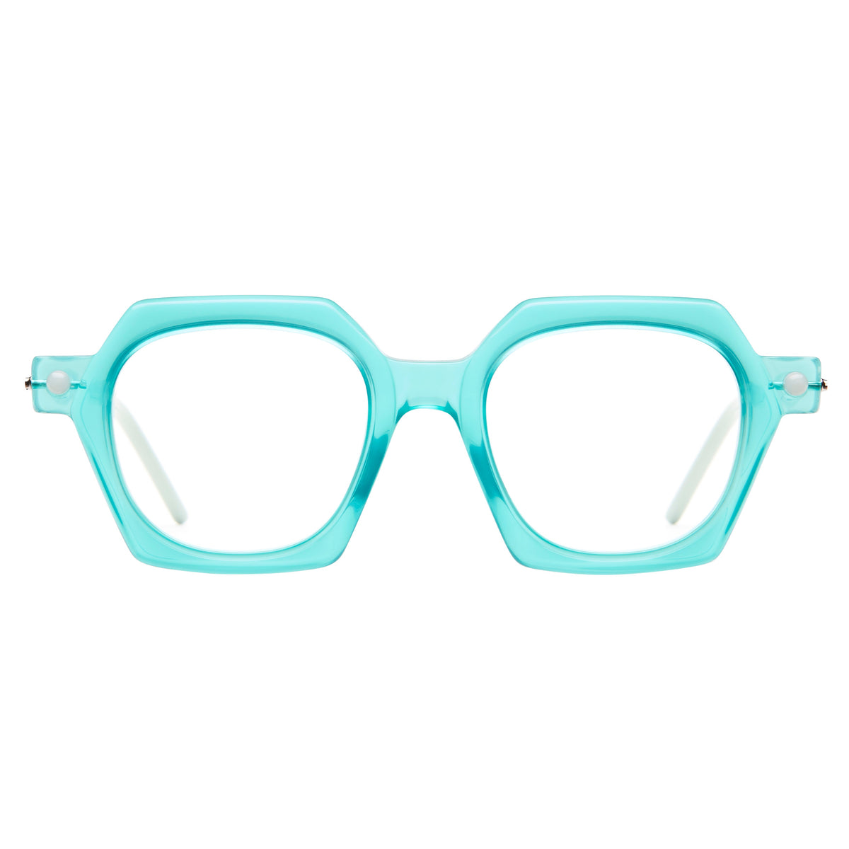 Kuboraum Maske P10 Aqua Marine & Green Havana & Green
