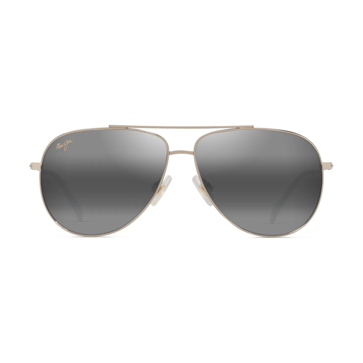 Maui Jim Hau'oli Shiny Light Gold with Crystal