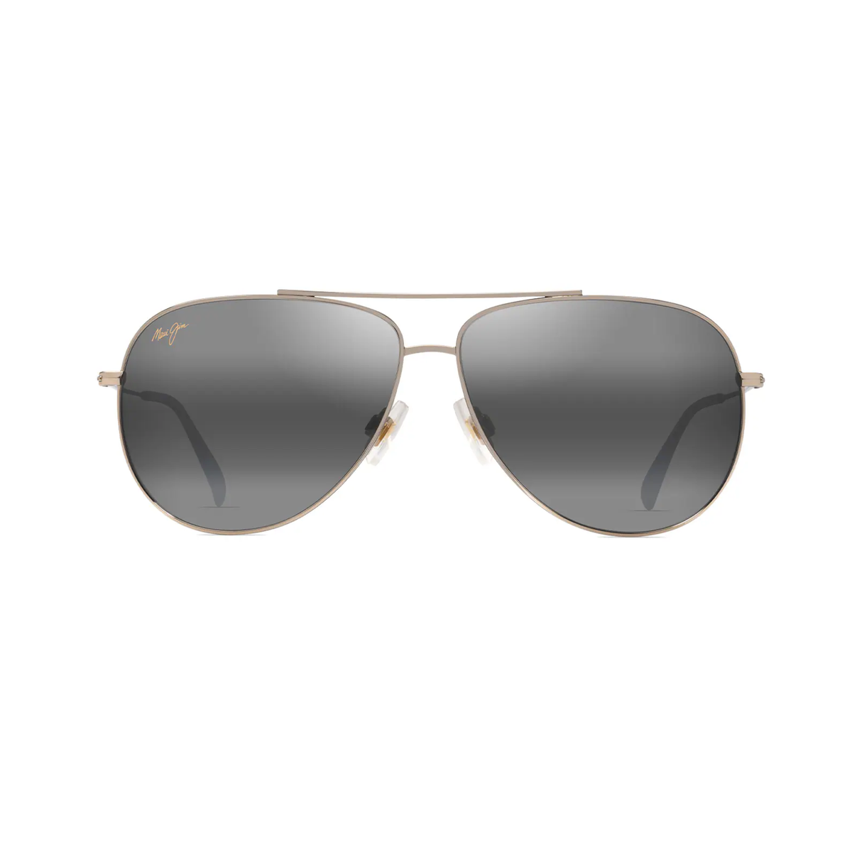 Maui Jim Hau'oli XL Shiny Light Gold with Crystal