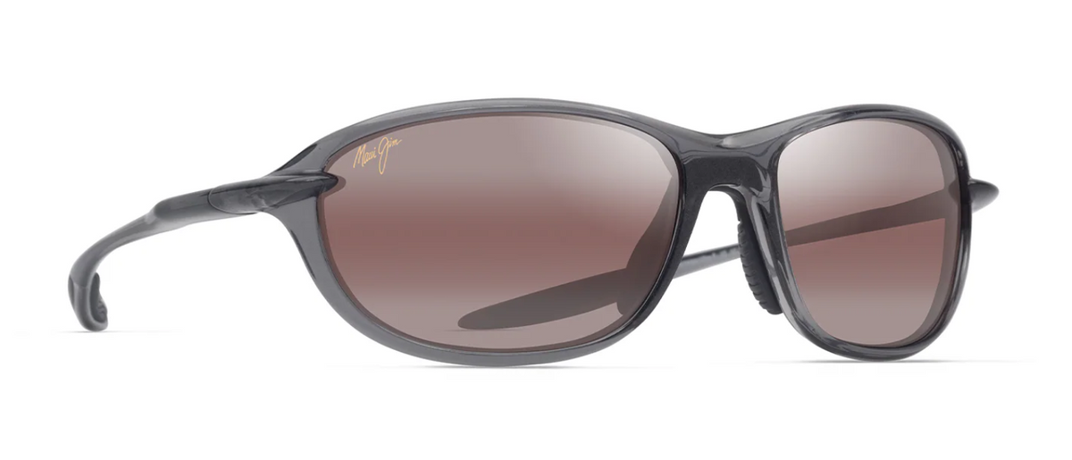 Maui Jim Ho'okipa Ultra R XS Metal Trans Dark Grey/Shiny
